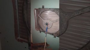 воздушное отопление дома . во временном исполнении .