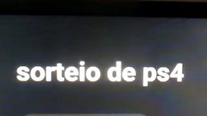 Sorteio de 1 ps4 para concorrer se inscreva no canal deixa seu like e comenta #RICeKAUAN