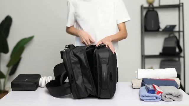 Mark Ryden MR9299 Backpack Bag USB - Tas Ransel Laptop 17" смотреть онлайн