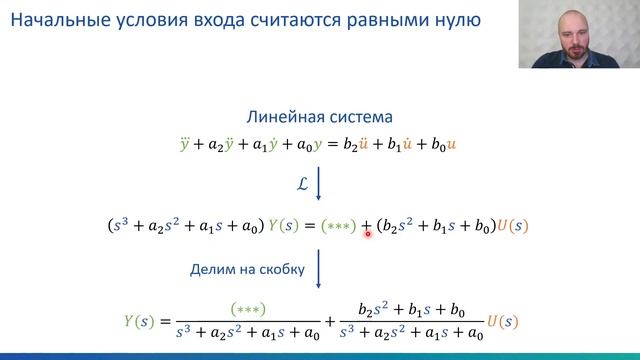 Преобразование Лапласа и вынужденное движение | Утро с теорией управления, лекция 3 смотреть онлайн