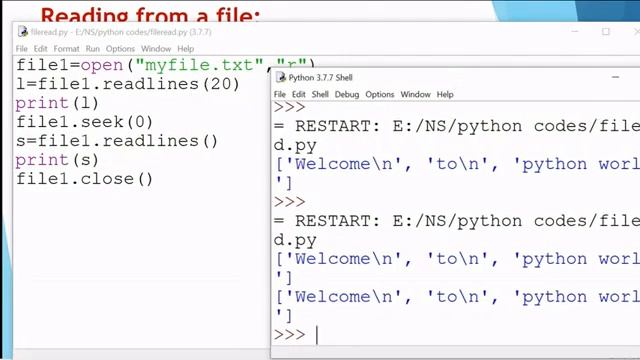 Grade 12 Computer application python text file handling смотреть онлайн