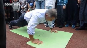 Минниханов и Метшин сдали нормы ГТО в обновленном Парке Горького