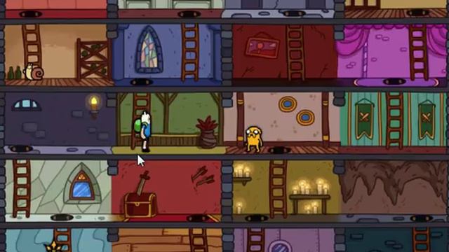 Игра Время Приключений Замок Ниндзя смотреть онлайн