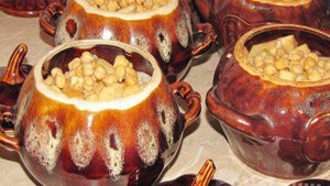 Азербайджанский суп пити в горшочках