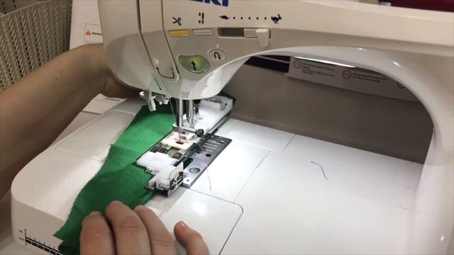 Швейная машина JUKI HZL F600 Делаем петли, глазковая петля смотреть онлайн