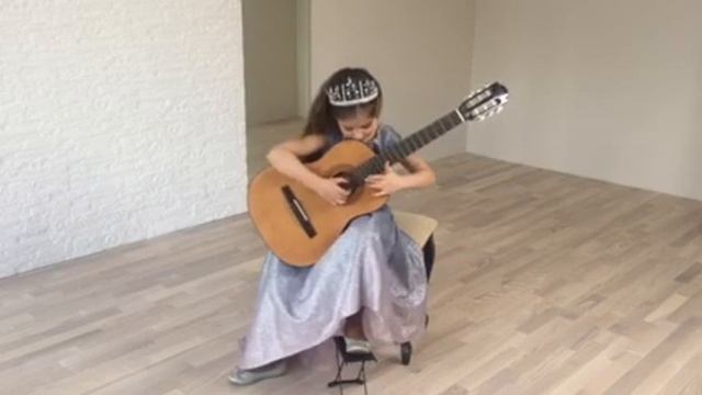 Горбачева Кира, группа А, С.Ветушко «Царевна-несмеяна», Н.Паганини «Маленькая пьеса» смотреть онлайн