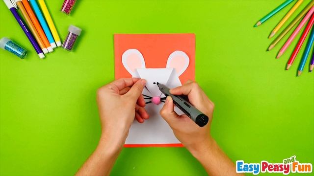 DIY Mouse Christmas Card смотреть онлайн