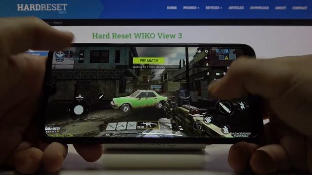 Call of Duty Gameplay on Wiko View 3 – Gaming Quality Test