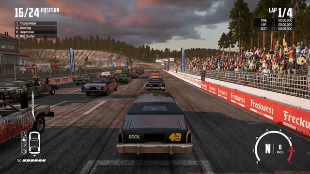 Wreckfest drive hard die last смотреть онлайн