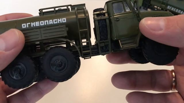УРАЛ и МАЗ топливозаправщики