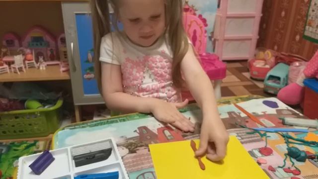 Рисуем пластилином с детьми смотреть онлайн