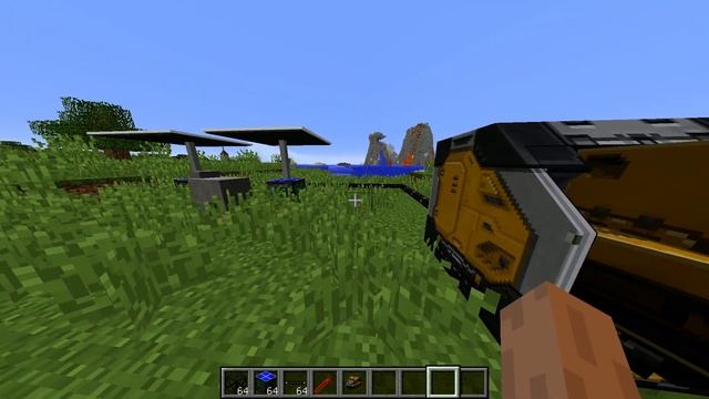 Как заправить ракету и багги в моде на майнкрафт Galacticraft + астрошахтер