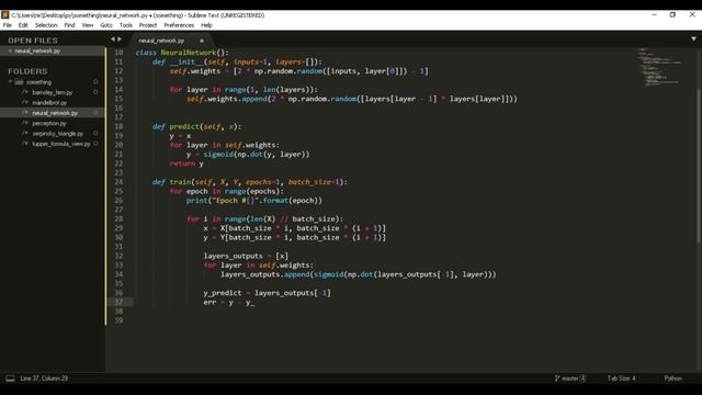 Нейросеть на python с нуля #1 Нейросеть | Neural Network on python from scratch #1 Neural Network