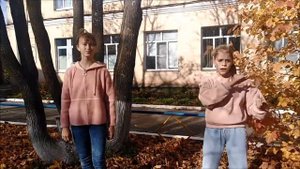 1 Клип. Песня "Школа" в жестовом исполнении Юлии В. и Анастасии В.