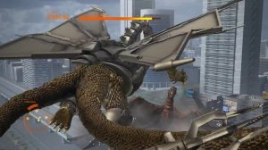 King of Kaiju Run, (Godzilla PS4) - Mecha King Ghidorah