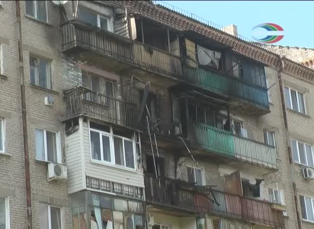 Пожар в Зугрэсе