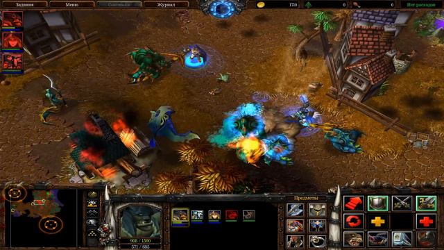 WarCraft III The Frozen Throne Hard - Орда Часть 1 - Рексар, Повелитель Зверей смотреть онлайн