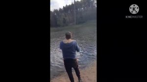 Ловля карпа на флэт,поп-ап пылик 8мм, рыбалка с пёселем:)))