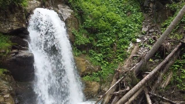 Парк водопадов Менделиха канатная дорога