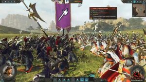 Total War׃ WARHAMMER 2 II. Версус батл. Стража Феникса против Черной Стражи Наггаронда