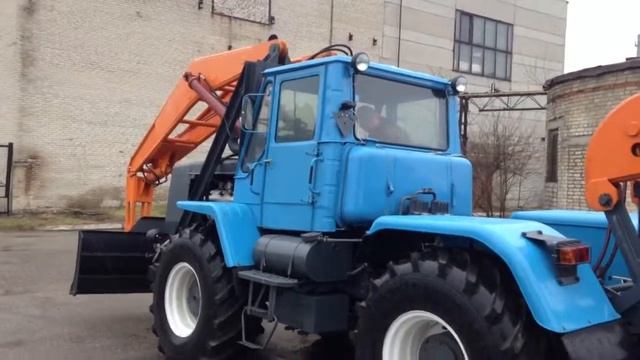 Ямобур столбостав на базе трактора Т-150К-09
