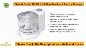 6 Best Food Choppers Reviews 2016