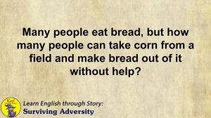 Learn English through Story - Level 1 – Surviving Adversity