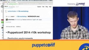 [PuppetConf 2014][Workshops] Workshop: R10K - Zack Smith, Puppet Labs & Adrien Thebo