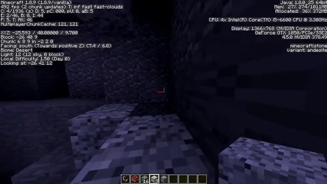 Review GTX 1050 intel core I5 6600 8gb RAM En Minecraft смотреть онлайн