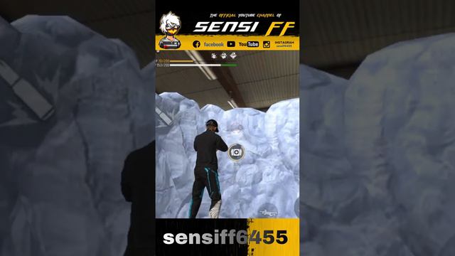 #short #freefire🔥Sensi ff op headshot 😈 Attitude status video👾Sensi ff S006 ff👽 #Sensi