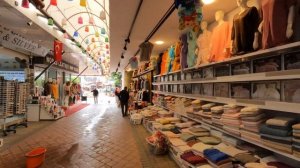 Alanya Dolmus Station and Grand Bazaar 4k Walkingtour @TravelwithHugoF