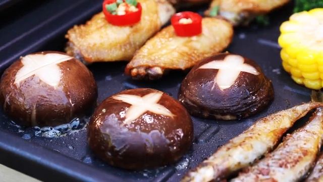 Многофункциональный электрический гриль, горячий горшок и гриль для барбекю, аппарат, бытовая