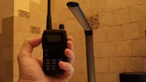Рация включает лампу