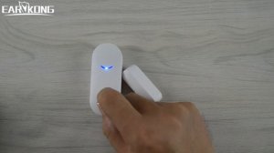 How to use the tuya wifi door sensor?