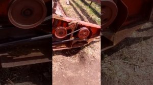 Нива  ск4 установили шумахер на жатку