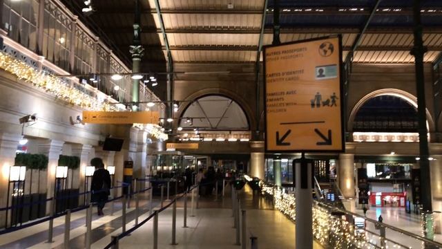 GARE DU NORD PARIS 2019 PARIS 4K смотреть онлайн
