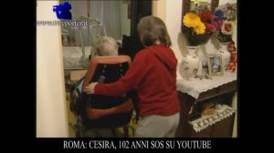 SIG.RA CESIRA 102 ANNI,SOS SU YOUTUBE,IL 16 GENNAIO POTREBBE FINIRE PER STRADA