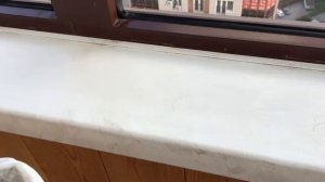 Чем отмыть подоконник