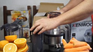 Kenwood AT312 & AT641 Unboxing and Test Juice Extractor