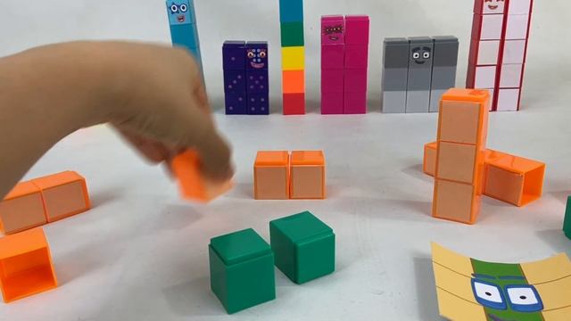 DIY Numberblocks 21 to 25 Building Blocks Set || Keith's Toy Box смотреть онлайн