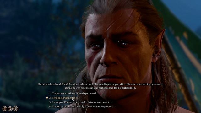 Halsin Romance Scene(Halsin + Tav + Astarion) смотреть онлайн