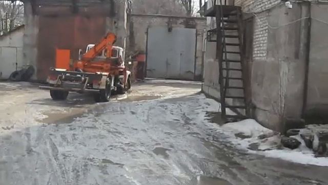 Установка манипулятора на ГАЗ 3309 смотреть онлайн