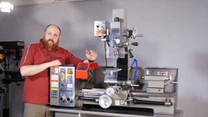 JET BD 11GDMA УНИВЕРСАЛЬНЫЙ ТОКАРНЫЙ СТАНОК С ФРЕЗЕРНОЙ ГОЛОВОЙ