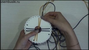 Браслет кумихимо из шнура своими руками мастер класс