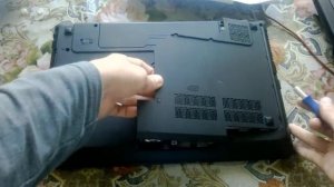 Замена оперативной памяти в ноутбуке (lenovo B575)