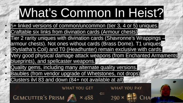 POE Endless Heist - Before Choosing Builds: What Items Can You Count On? - Path of Exile 3.16 Event смотреть онлайн