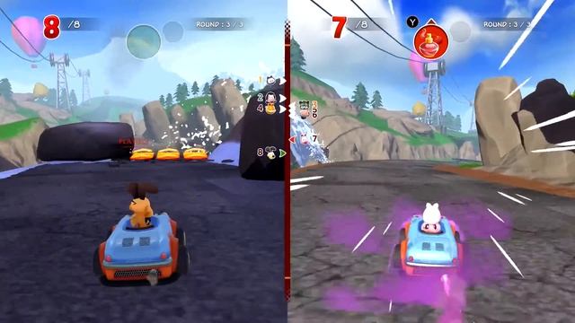 Garfield Kart Furious Racing Nintendo Switch Gameplay (1080p) смотреть онлайн