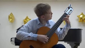 Г. Альберт СОНАТА e-moll 1 ч. (гитара) Корниенко Денис