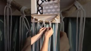 МАКРАМЕ ПАННО ДЛЯ НАЧИНАЮЩИХ. Видео урок мастер-класс как сделать декор в стиле бохо, сканди, лофт