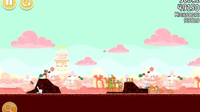 Angry Birds.  Birdday Party (Cake 4-5) 3 stars. Прохождение от SAFa